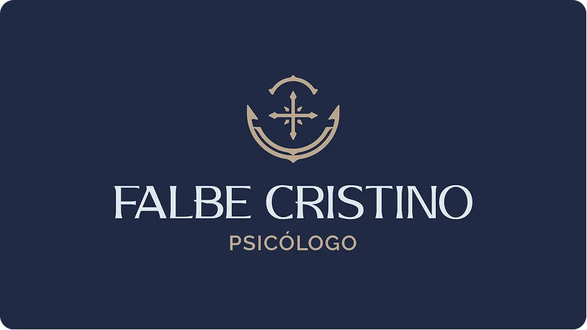 Identidade visual Falbe Cristino, Psicólogo