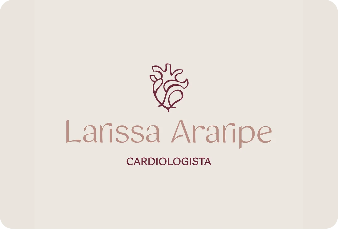 Logo Larissa Araripe em fundo claro