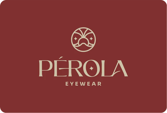 Logo Pérola em fundo escuro